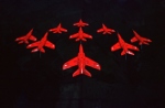 Red Arrows Gnat aircraft
